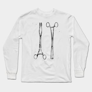 Surgical forceps Long Sleeve T-Shirt